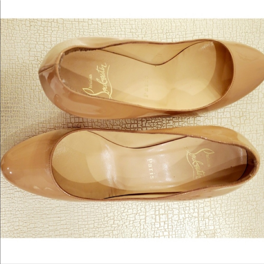 Gently used Christian  louboutin shoes